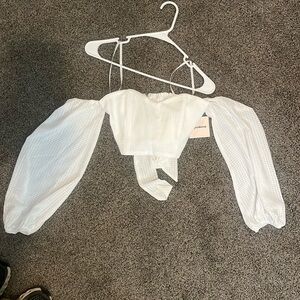 Size small, Superdown cropped top